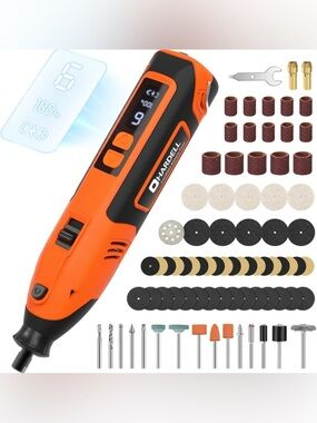 Hardell.... 12v Cordless Rotary Tool Kit Carving DIY And Craft Projects